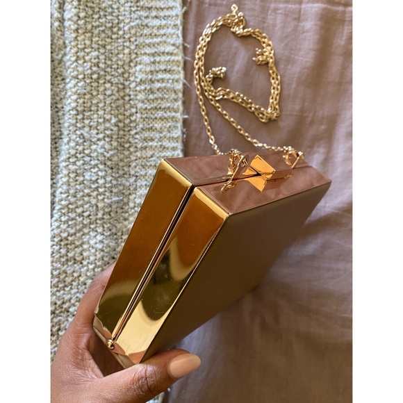 Faux Leather Evening Bag - Picture 7 of 11